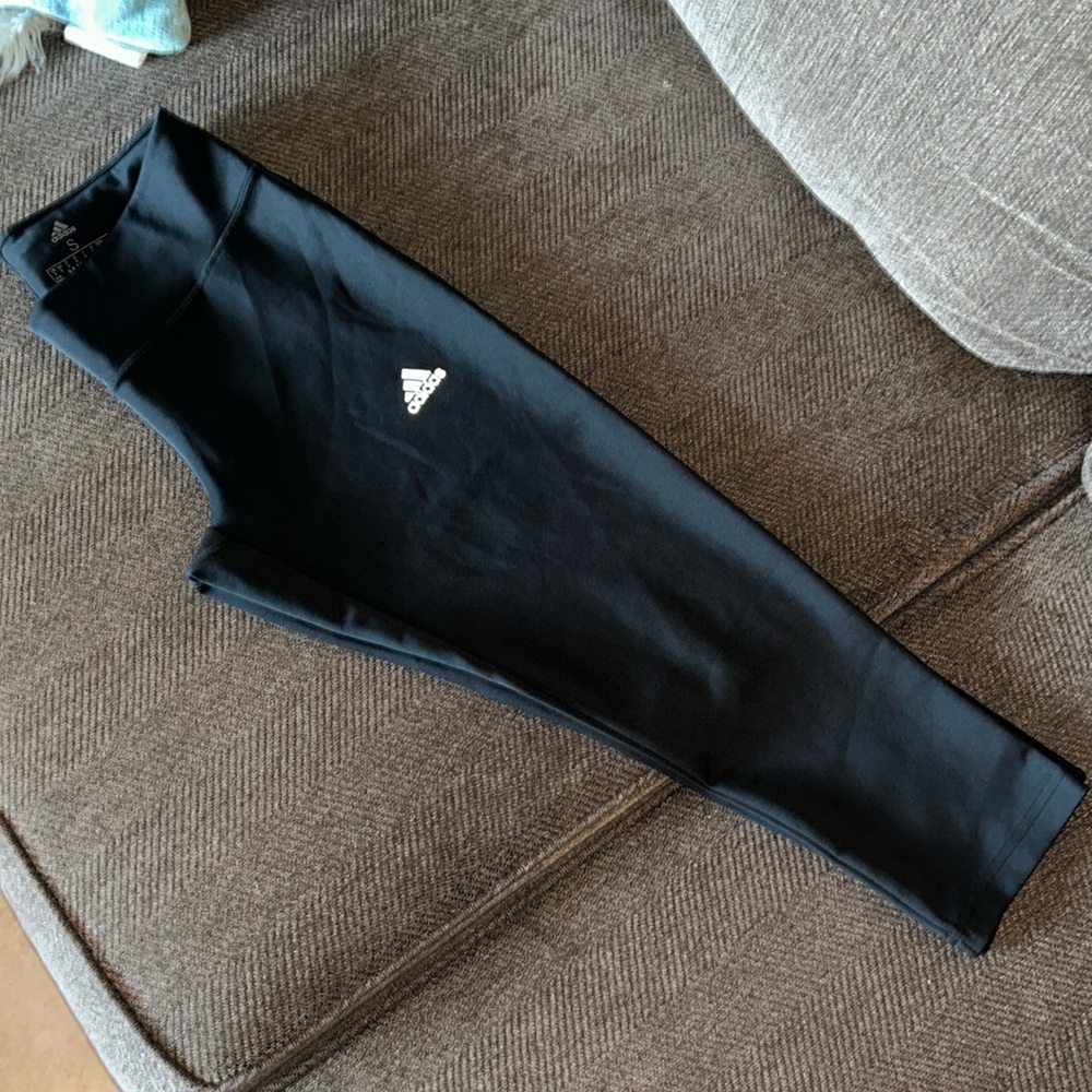 Adidas climalite legging sz small 3/4